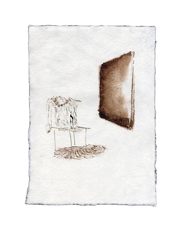 johann s | ink on handmade paper | 2025