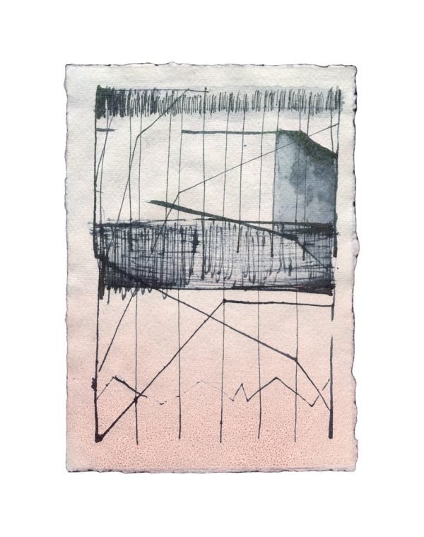 Johann s | ink on handmade paper | 2025
