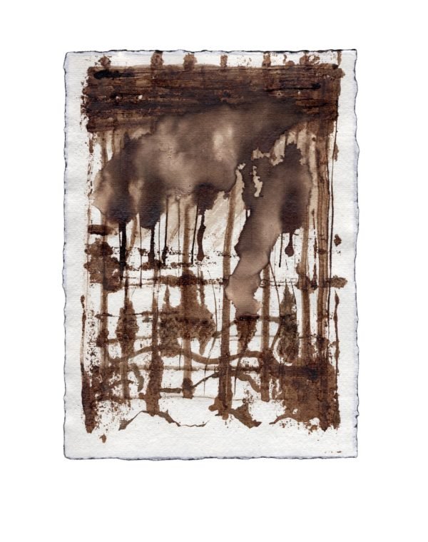 Johann s | ink on handmade paper | 2025