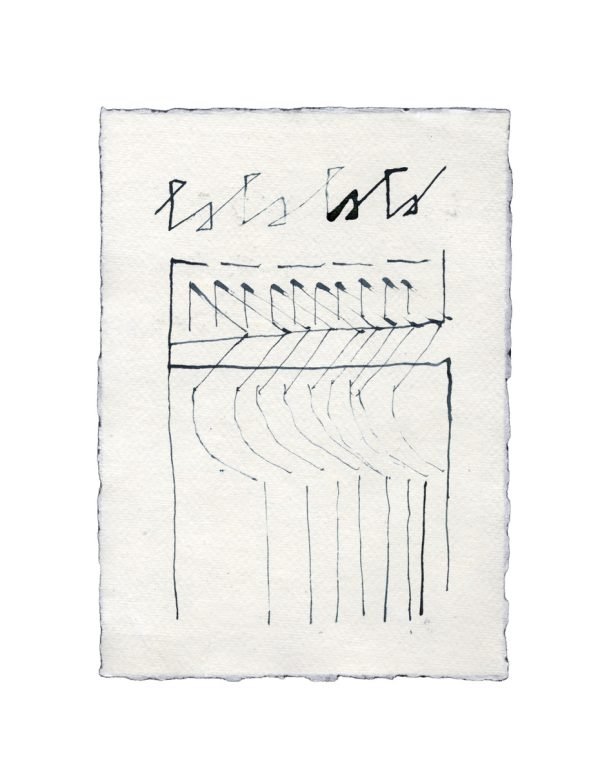 Johann s | ink on handmade paper | 2025