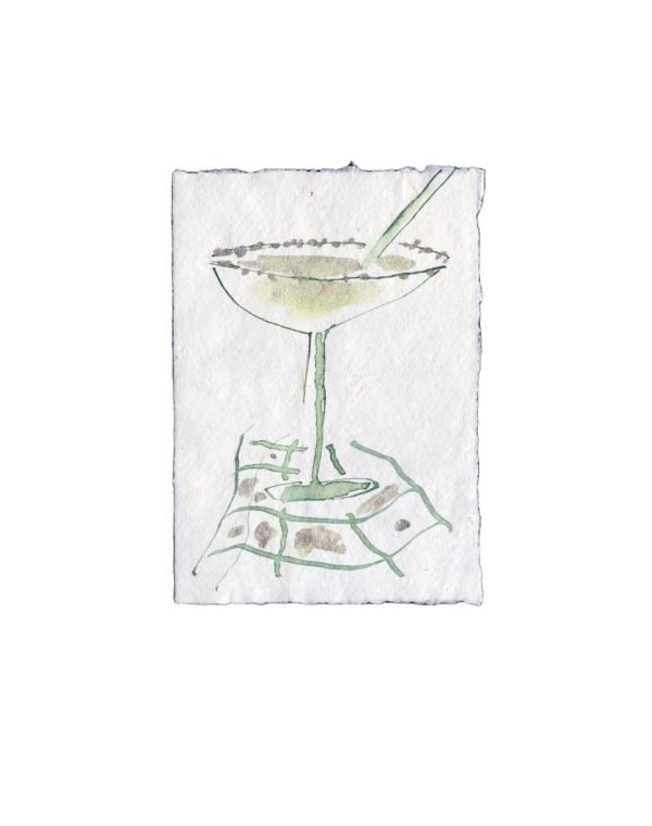 johann s | ink on handmade paper | 2023 d Groß