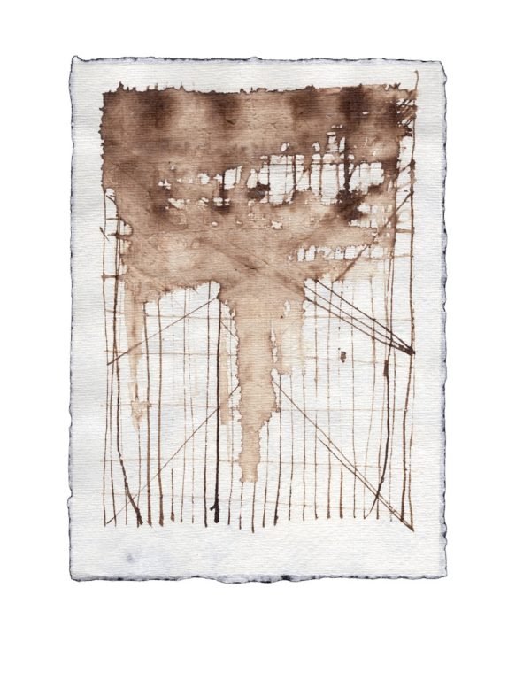 johann s | ink on handmade paper | 2023 o Groß