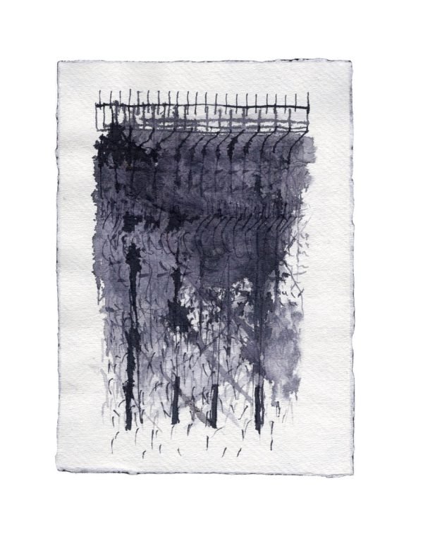 johann s | ink on handmade paper | 2023 r Groß