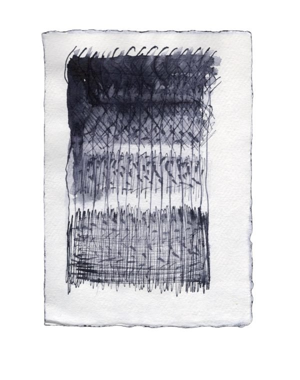 johann s | ink on handmade paper | 2023 s Groß