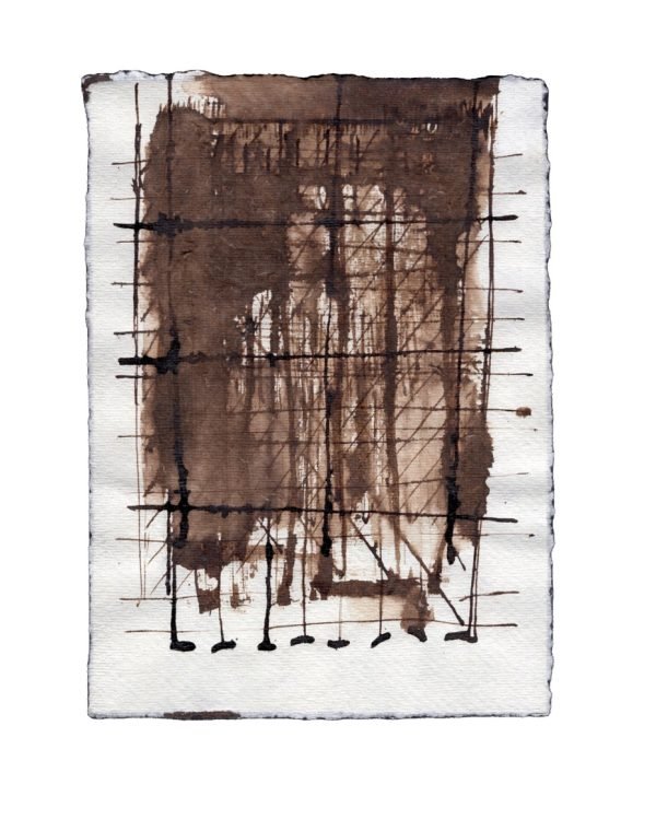johann s | ink on handmade paper | 2023 y Groß