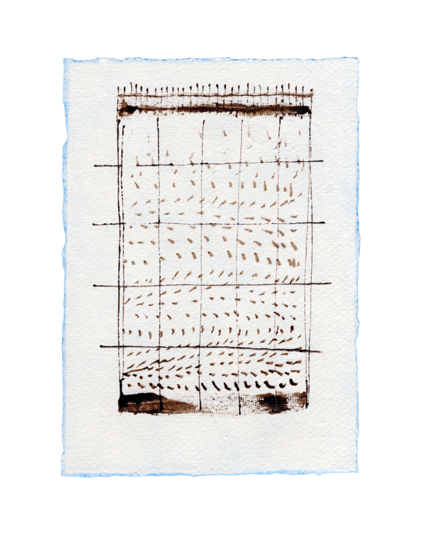 Johann s | ink on handmade paper | 2023