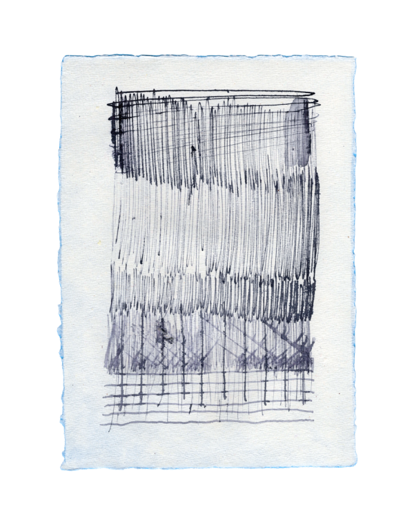 johann s | ink on handmade paper | 2025